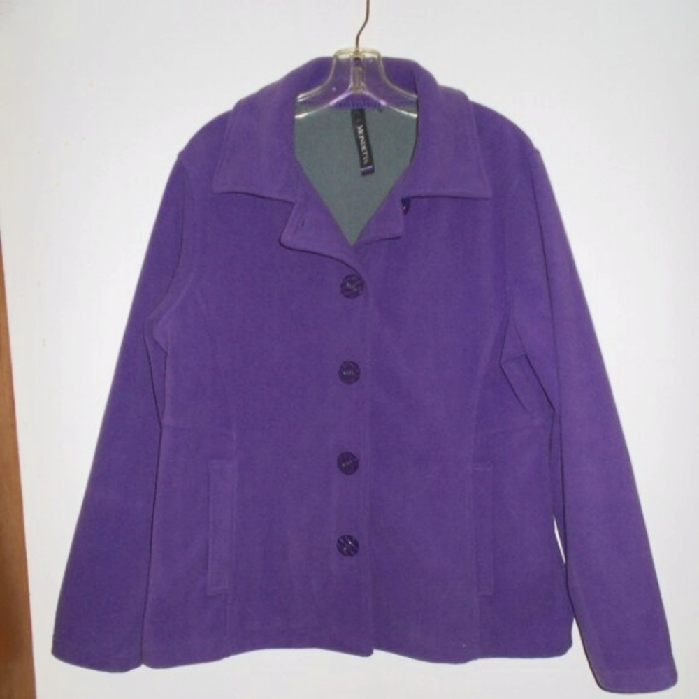 NWOT Mondetta purple casual jacket in XL